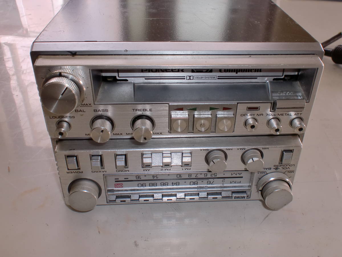 PIONEER パイオニア ロンサムカーボーイ カセットデッキ 当時物