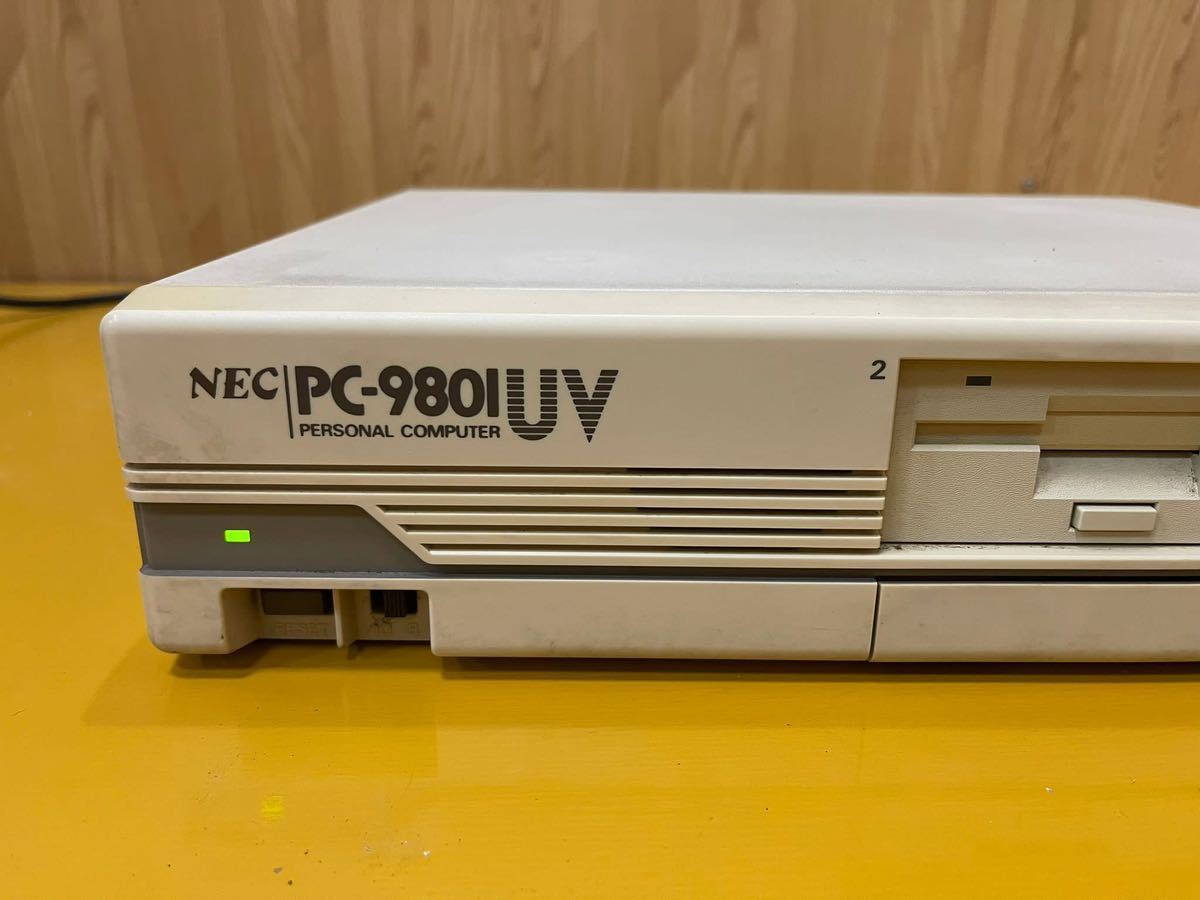 通電OK NEC パーソナルコンピュータ PC-9801UV キーボード付き 通電OK