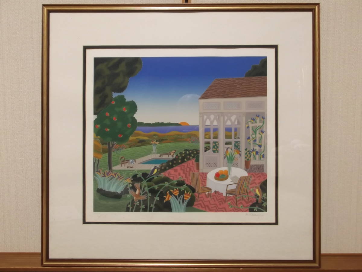 ☆シルクスクリーン☆ トーマスマックナイトThomas Mcknight 「日の出