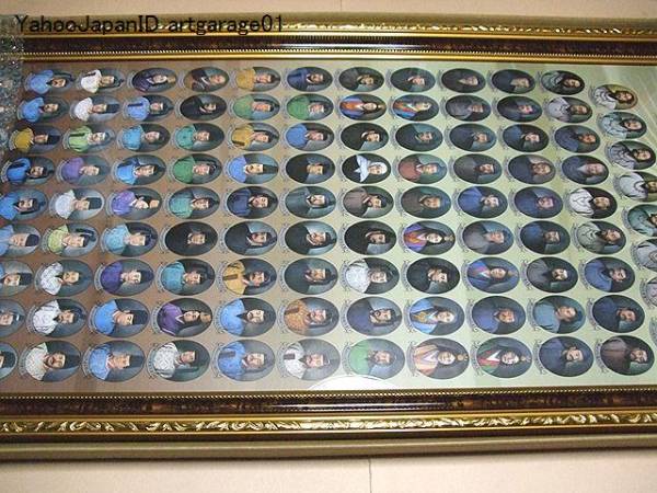 日本国歴代天皇御真影図額装/馬堀法眼喜孝/日本皇室美術出版(絵画