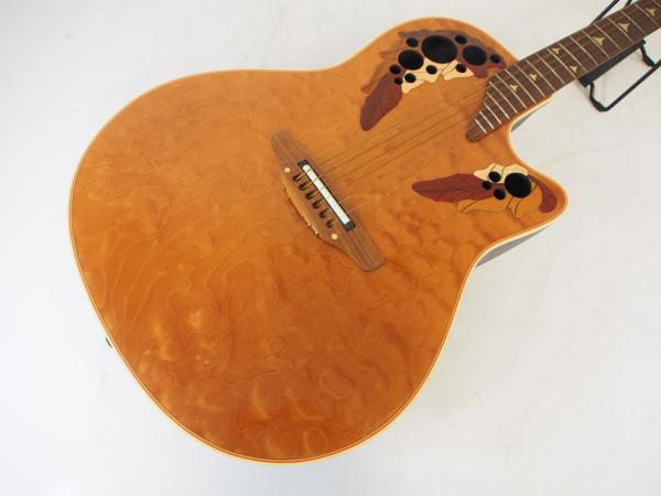 Ovation エレアコ NNS778-7QM 30th 記念モデル ○ 44B01-1