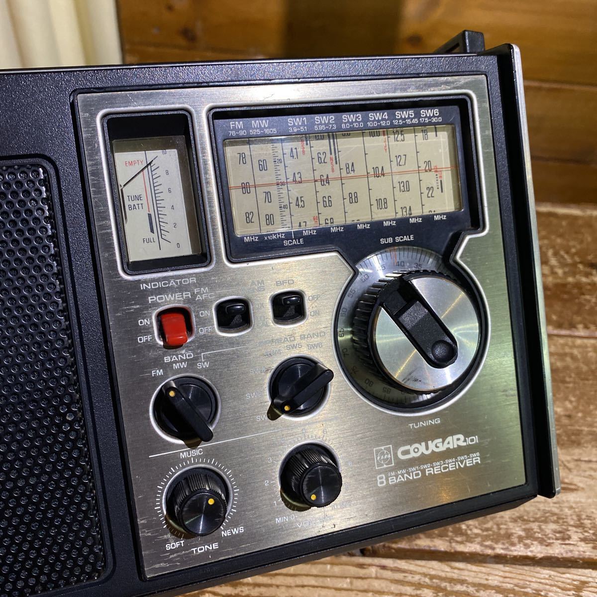 ラジオ・コンポ National Panasonic COUGAR 101 RF-1010 National RF