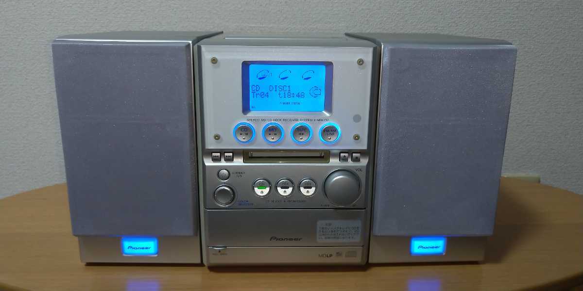 Yahoo!オークション - Pioneer パイオニアミニコンポ XR-MDX737S 3CDチ