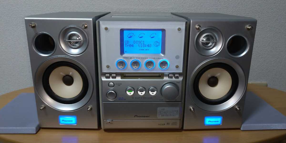 Yahoo!オークション - Pioneer パイオニアミニコンポ XR-MDX737S 3CDチ
