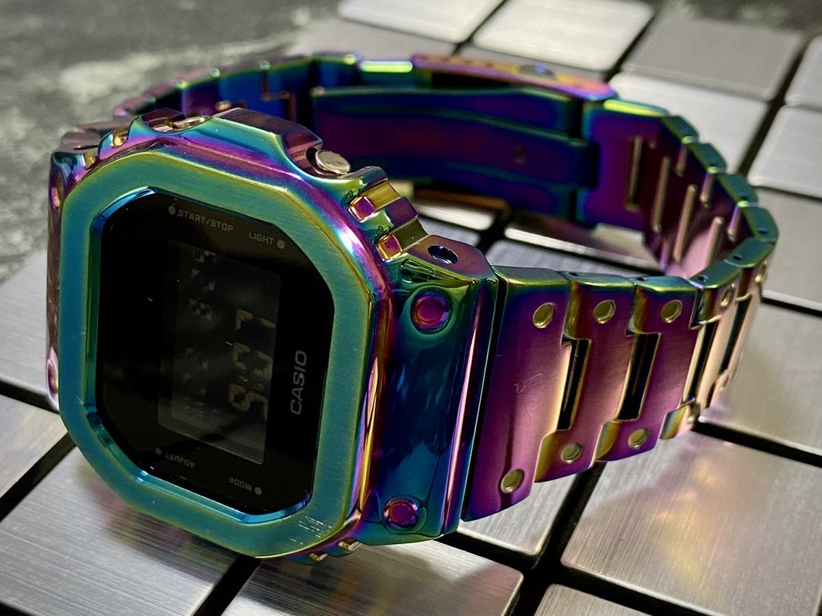 G-SHOCK DW5600用 カスタムセット メタル カシオーク Gショック