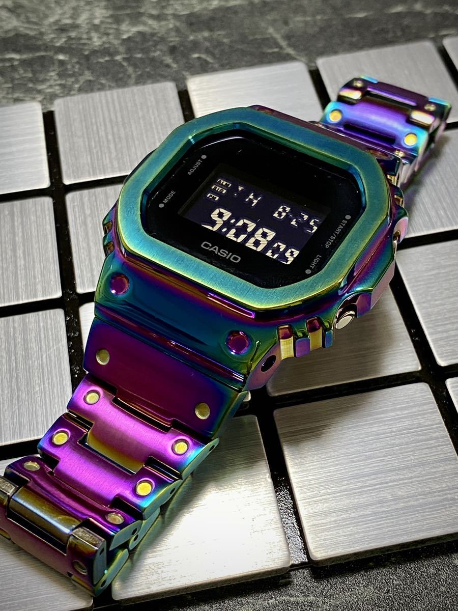 G-SHOCK DW5600用 カスタムセット メタル カシオーク Gショック