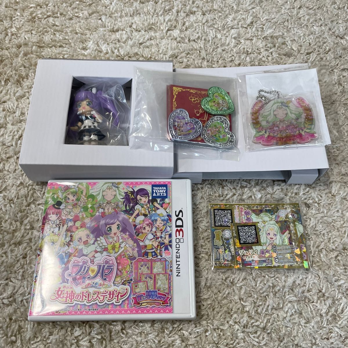 レア品 3DS プリパラ めざめよ 女神のドレスデザイン ゴージャスパック