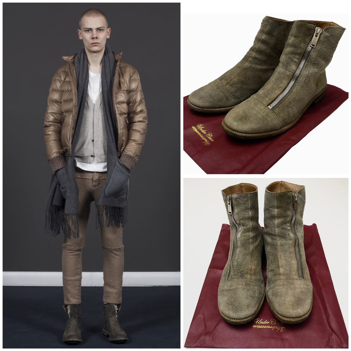 Yahoo!オークション - アンダーカバー 11AW GUIDI型 ヴィンテージ加工