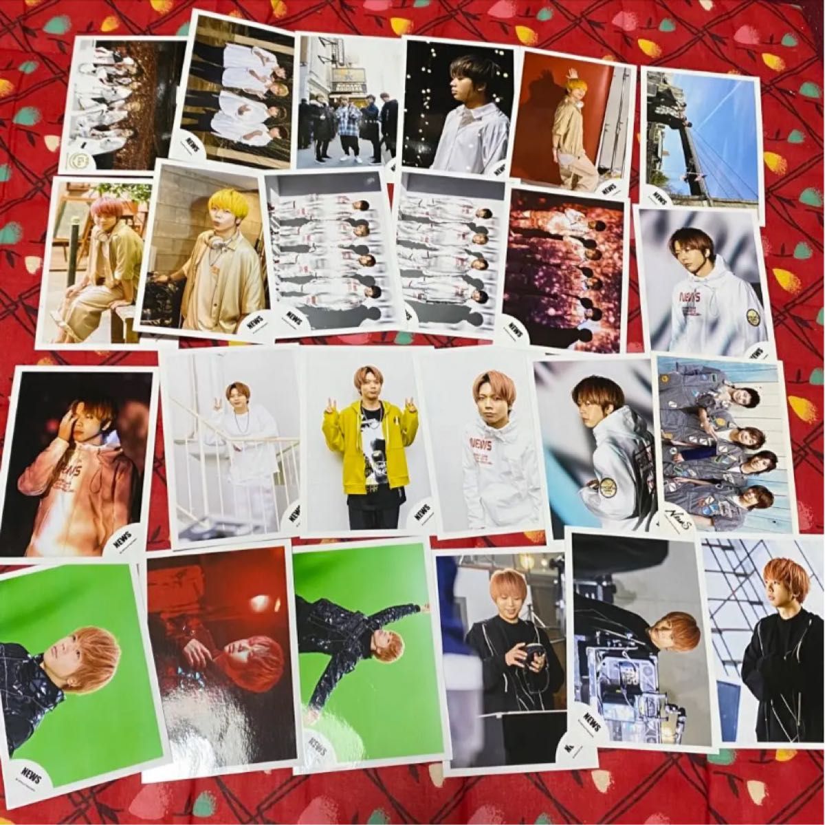 NEWS 増田貴久 公式写真 オフショット オフショ 生写真 セット