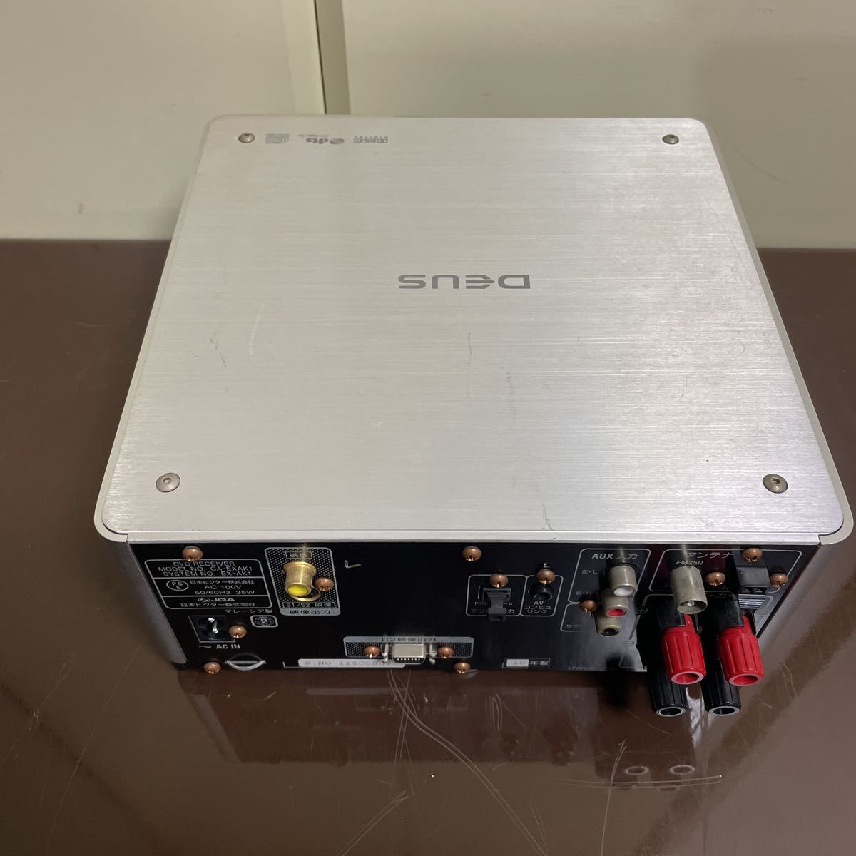 Victor ビクター JVC CA-EXAK1 DVDレシーバー （EX-AK1のセンター