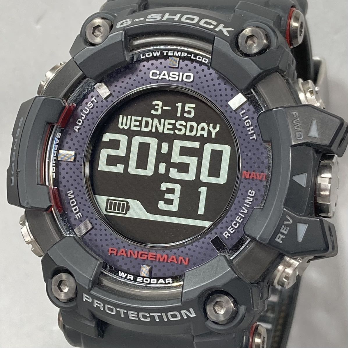 Yahoo!オークション - 美品G-SHOCK GPR-B1000-1JR RANGEMAN レンジマン