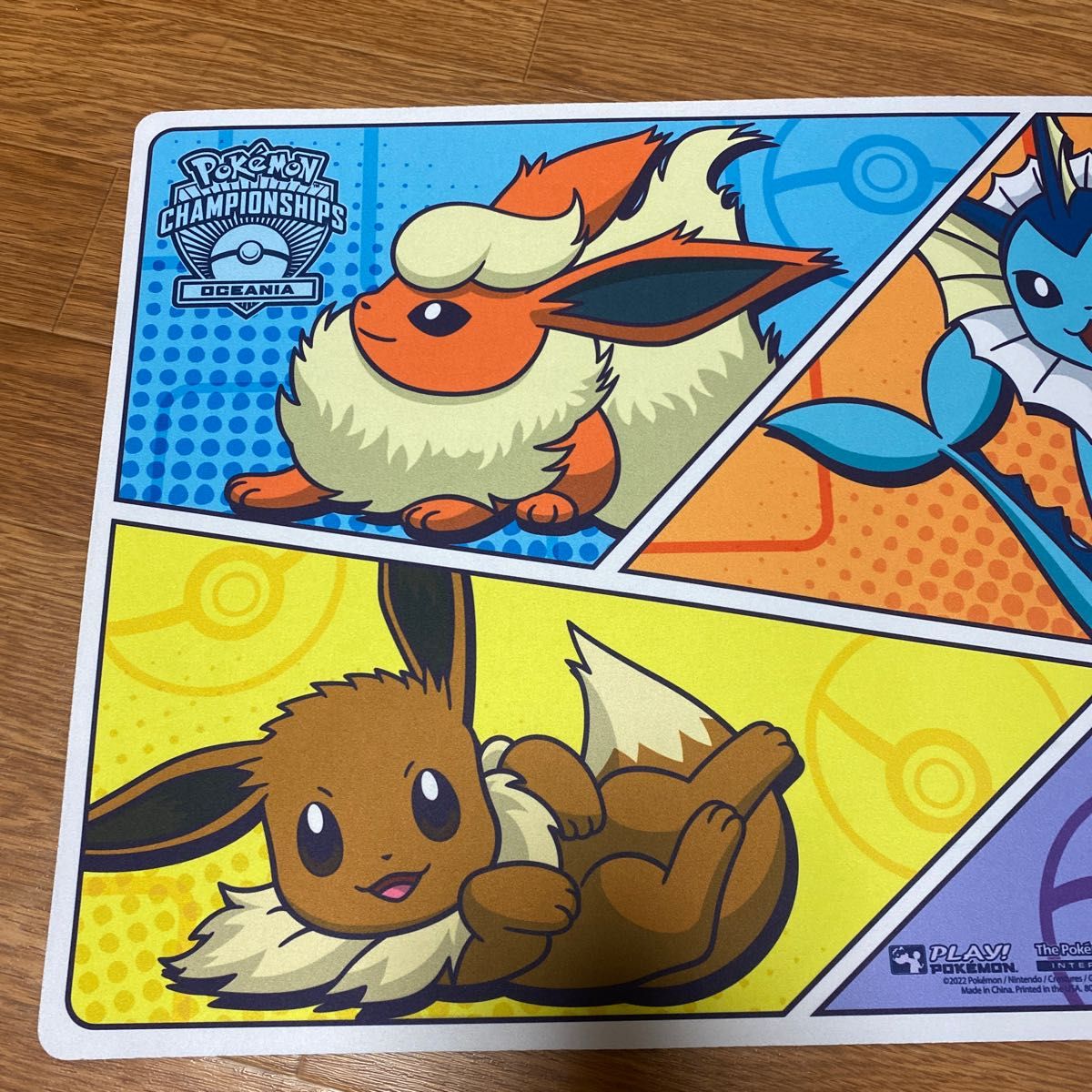 ポケモンカードゲーム 海外公式プレイマット 2023 チャンピオン