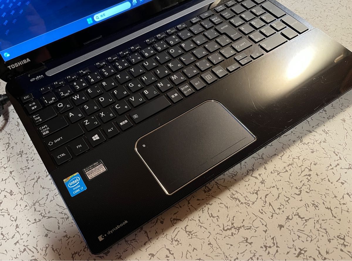 高性能 Core i7 新品SSD512GB メモリ16GB ブルーレイ WIN11 東芝 T553