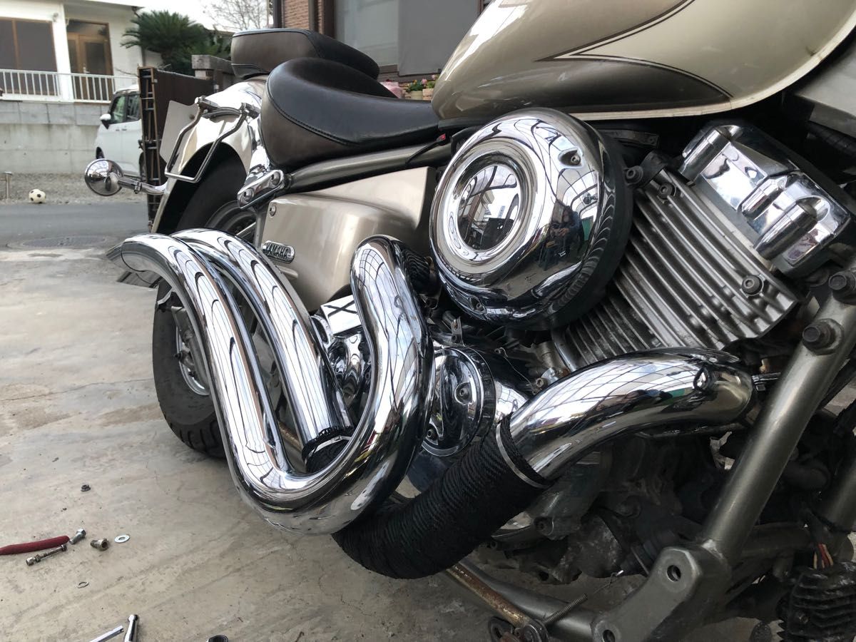 ドラッグスター400クラシック アメリカンドラッガーズ ストレッチ