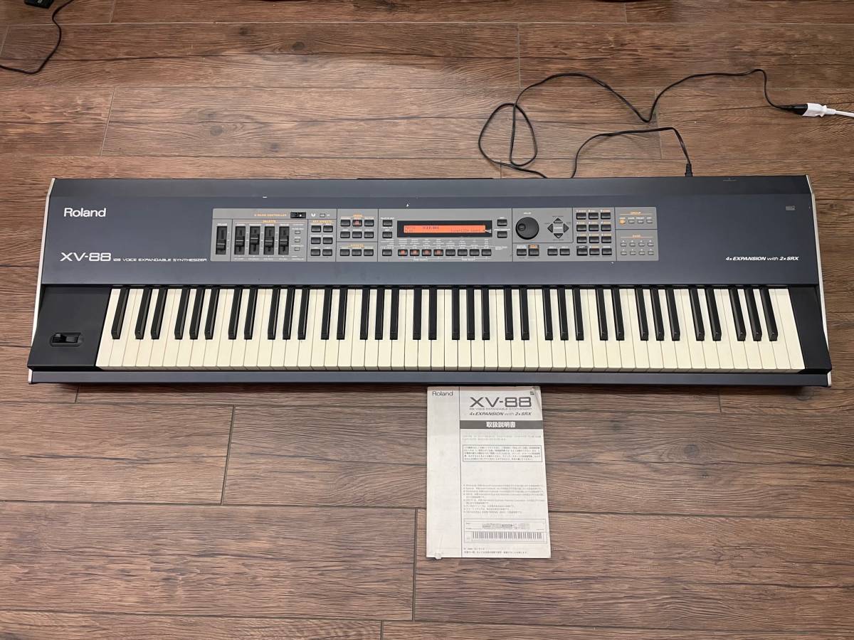 Yahoo!オークション - Roland XV-88 シンセサイザー 通電確認済み ジャ