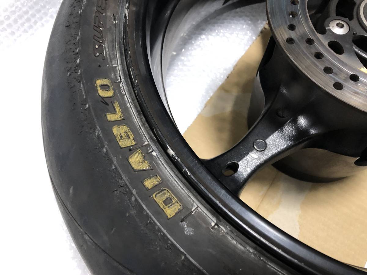 GSX-R1000 K5 K6 純正リアホイール＋リアブレーキディスク＋ハブ