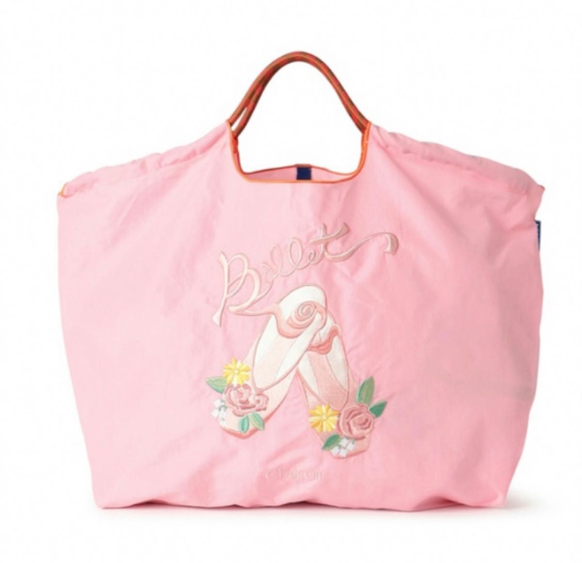 チャコット ボールアンドチェーン エコバッグ ローズ L 新品未使用