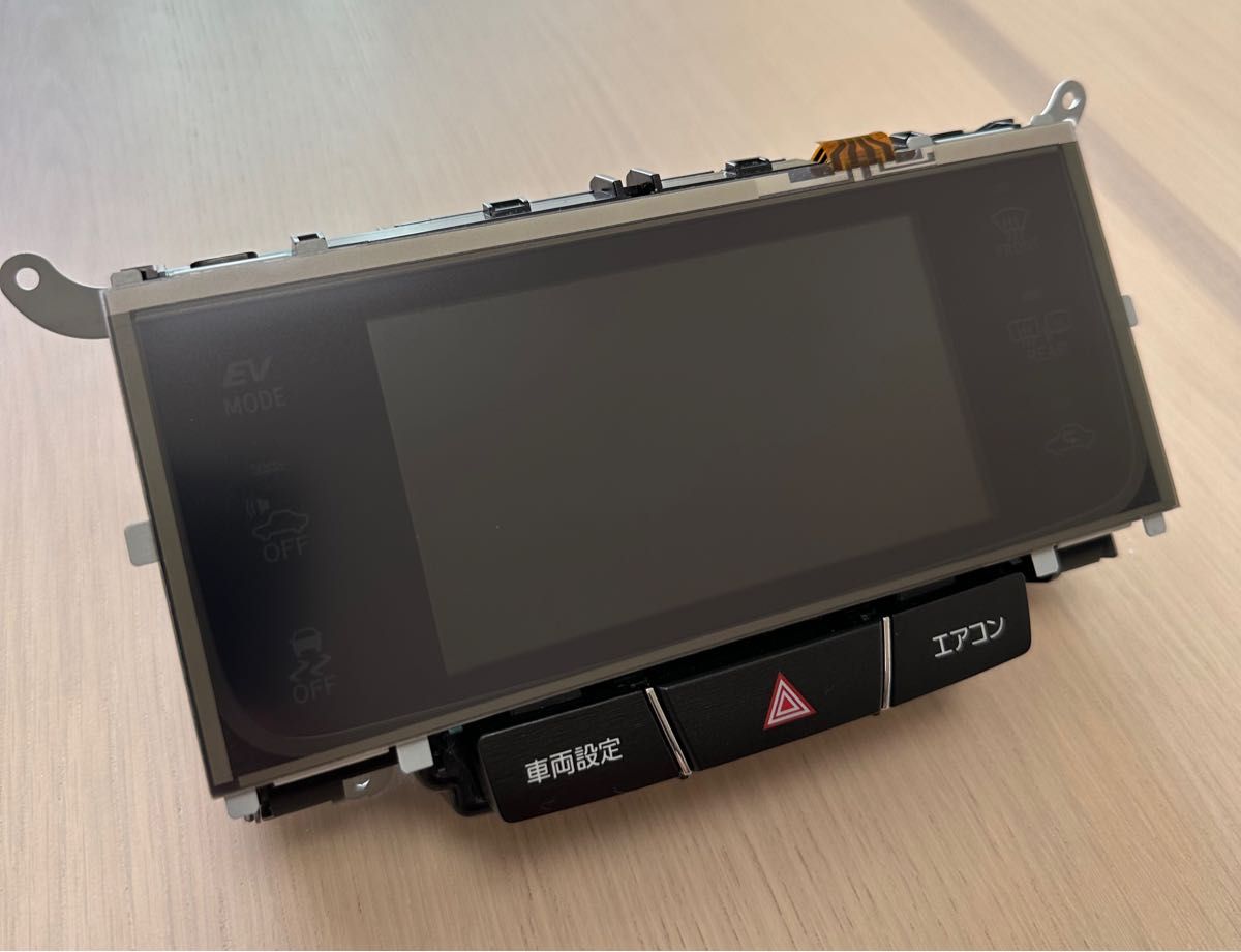 クラウン 純正 210 AWS210 エアコンスイッチパネル エアコンモニター