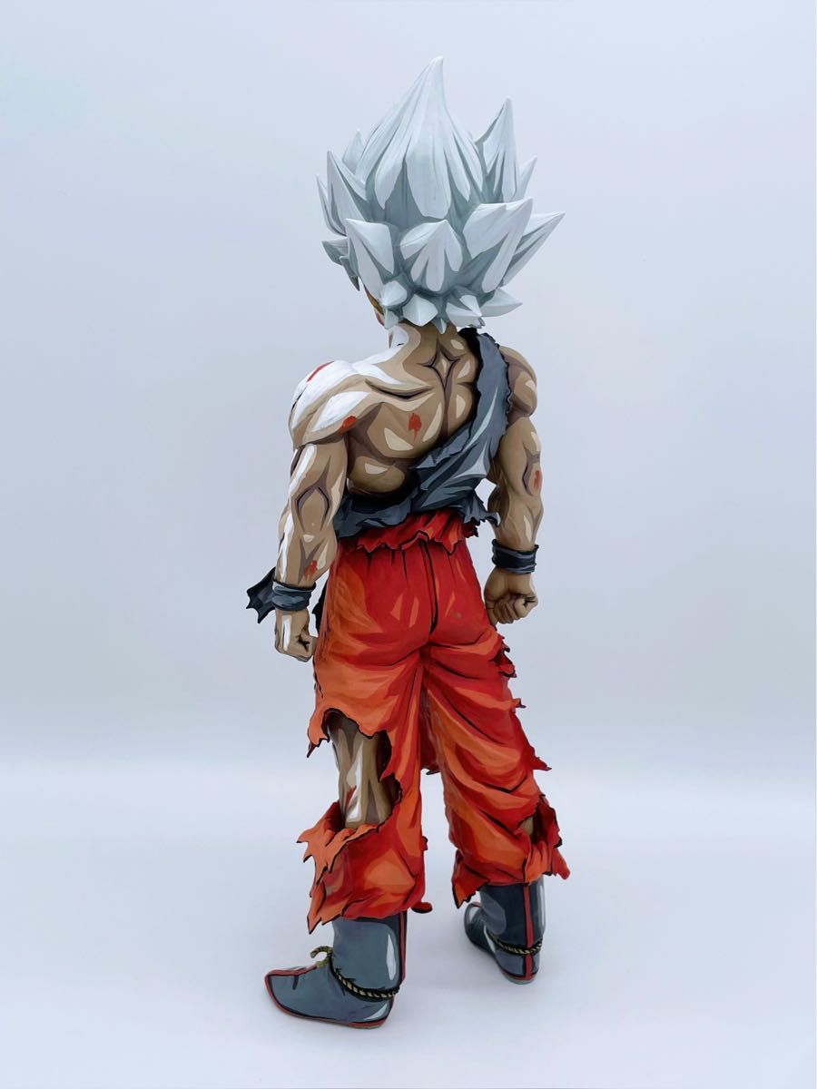 ドラゴンボール フィギュア リペイント SMSP孫悟空 原作漫画風ジャンプ