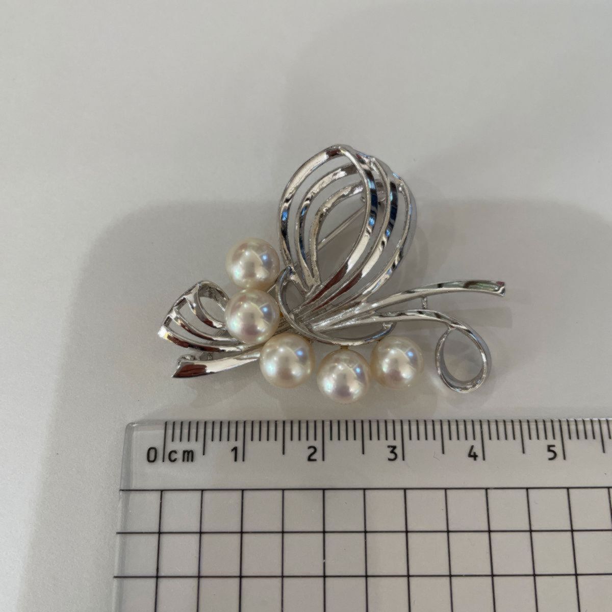 MIKIMOTO ブローチ あこや真珠 本真珠 パールブローチ 入学式 卒業式