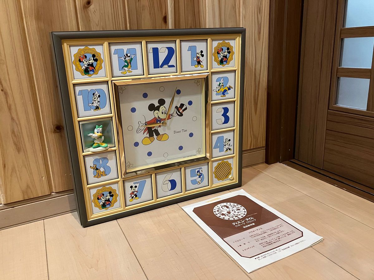 激レア ジャンク品セイコーディズニータイムFW668Bからくり時計｜Yahoo