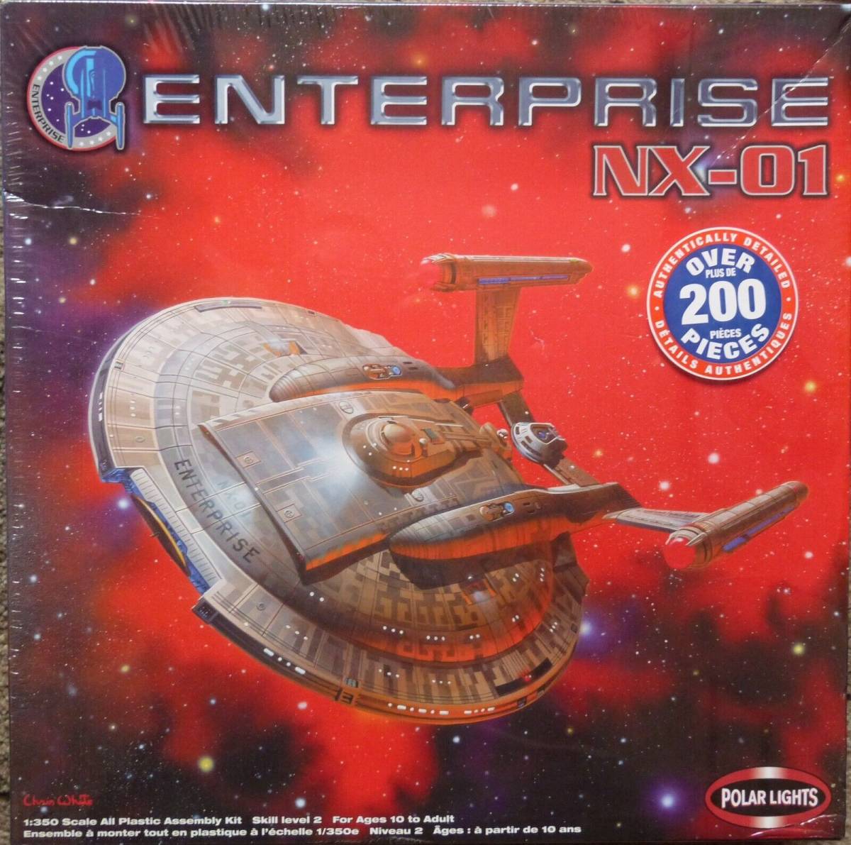 1/350 エンタープライズ NX-01 ポーラライツ 未開封プラモデル 未開封