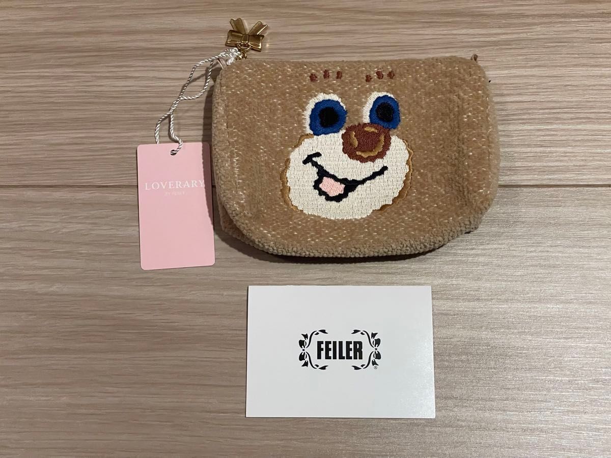 新品未使用】ドアップテディ ポーチ ラブラリーバイ フェイラー｜Yahoo