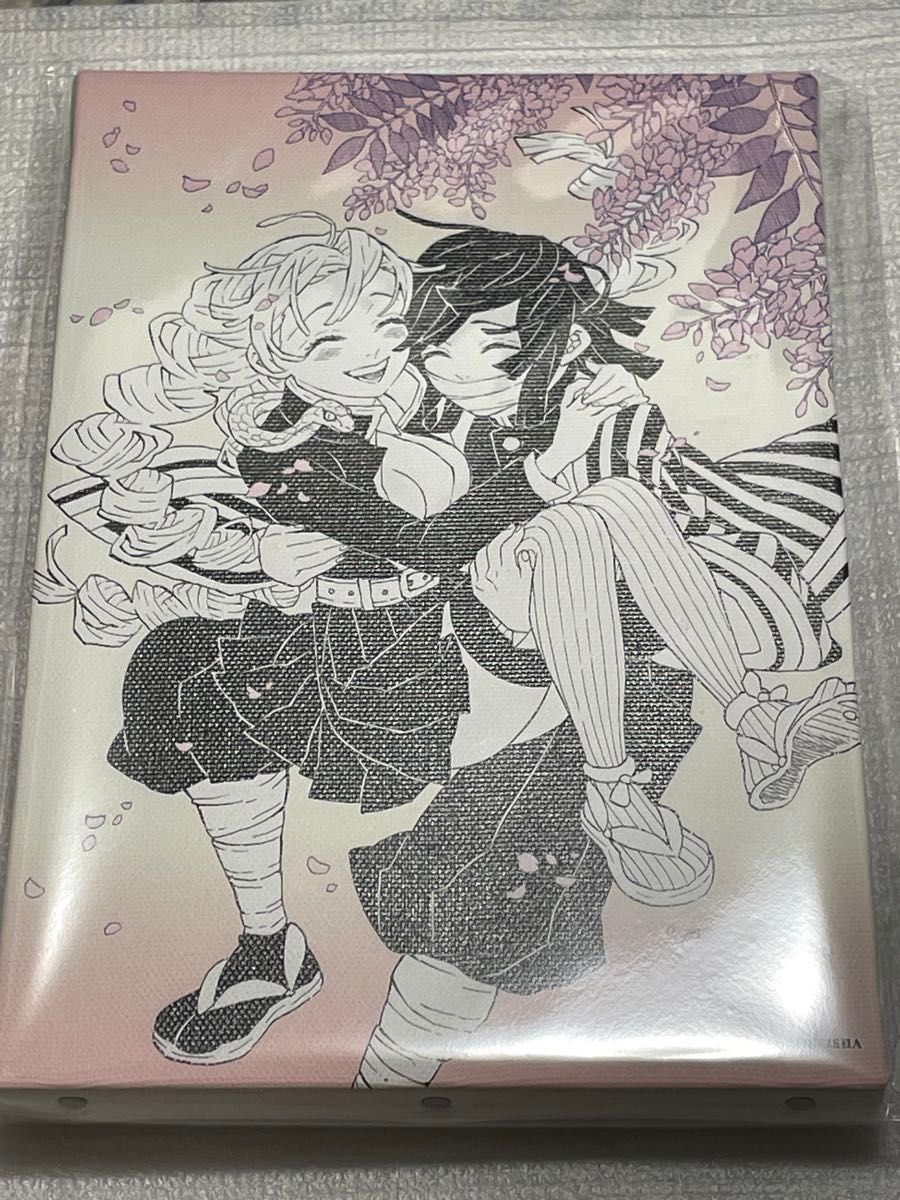 鬼滅の刃 原画展 岡山 デザインアートボード 甘露寺蜜璃 伊黒小芭内