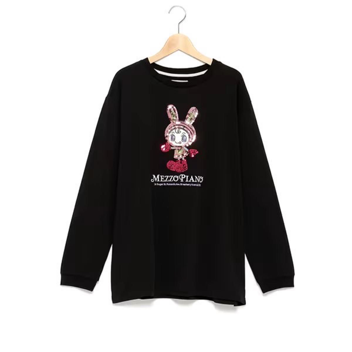 ナルミヤ キャラクターズ メゾピアノ ベリエちゃん Tシャツ ロンT
