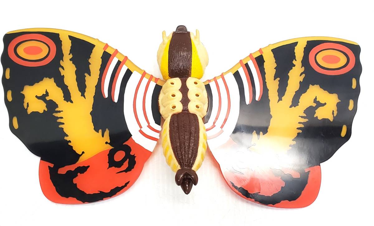 Yahoo!オークション - § A95444 1996年 モスラ ソフビ 親モスラ フィ