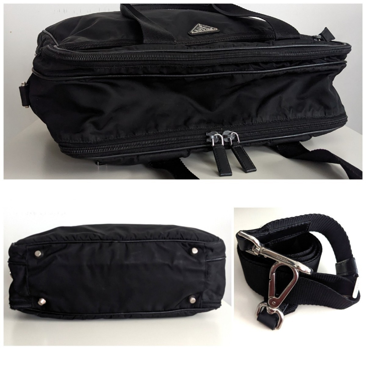 PRADA プラダ 2way 大きめ ショルダー トートバッグ ビジネスバッグ 鞄