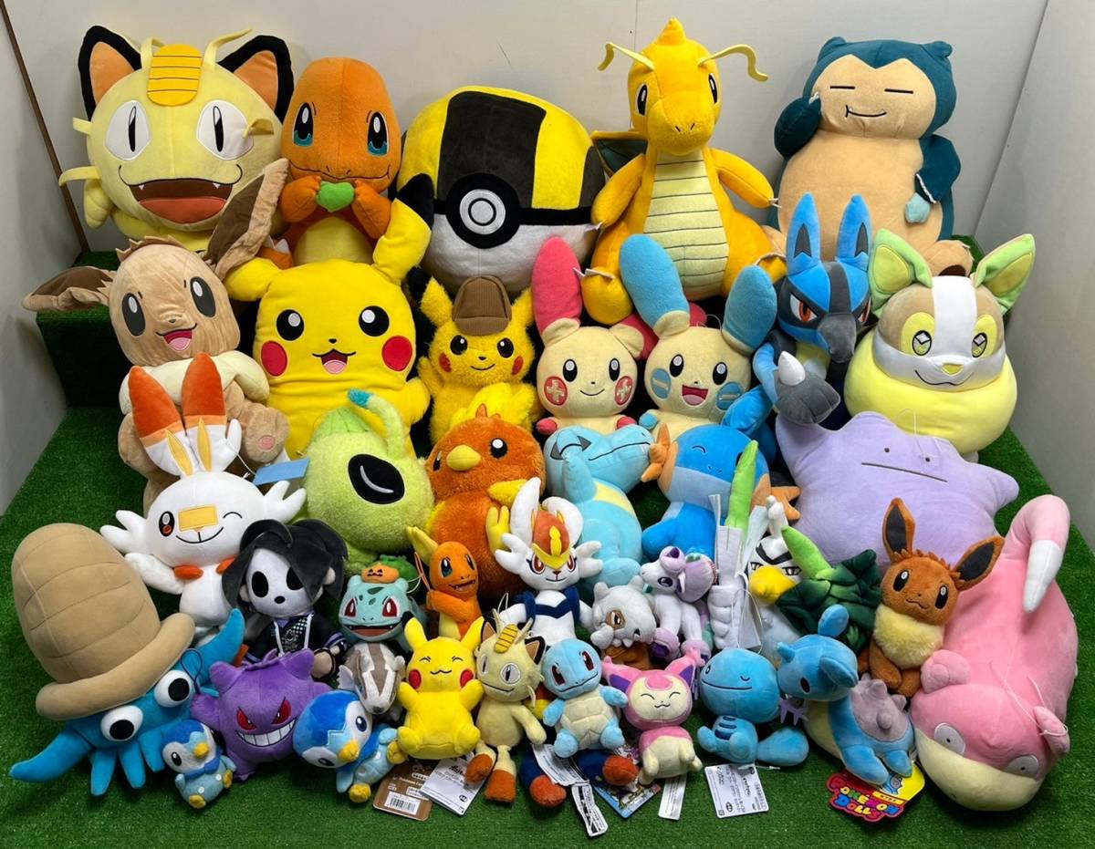 Yahoo!オークション - ◯12-160 ポケモン ぬいぐるみ 大量 まとめて セ