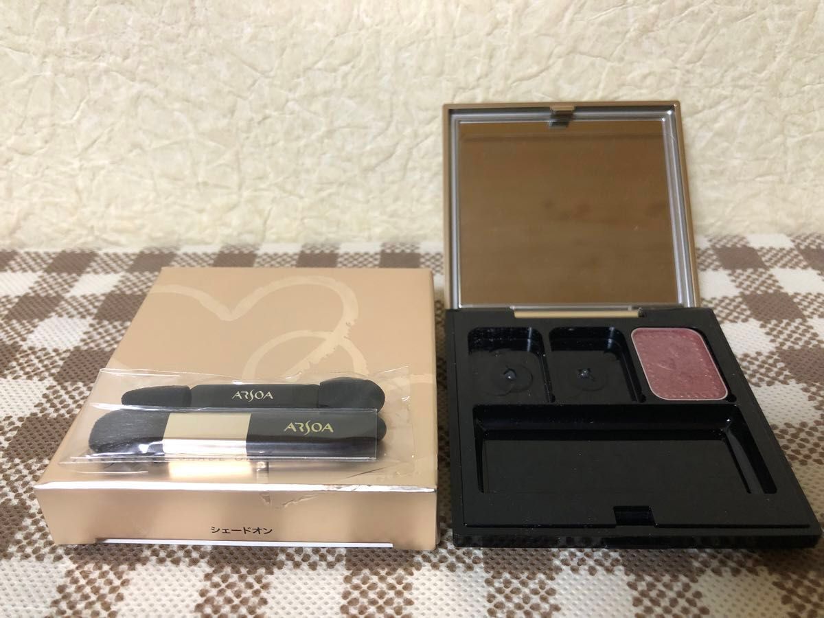 ARSOA アルソア シェードオン 限定カラー ボルドーブラウン アイカラー