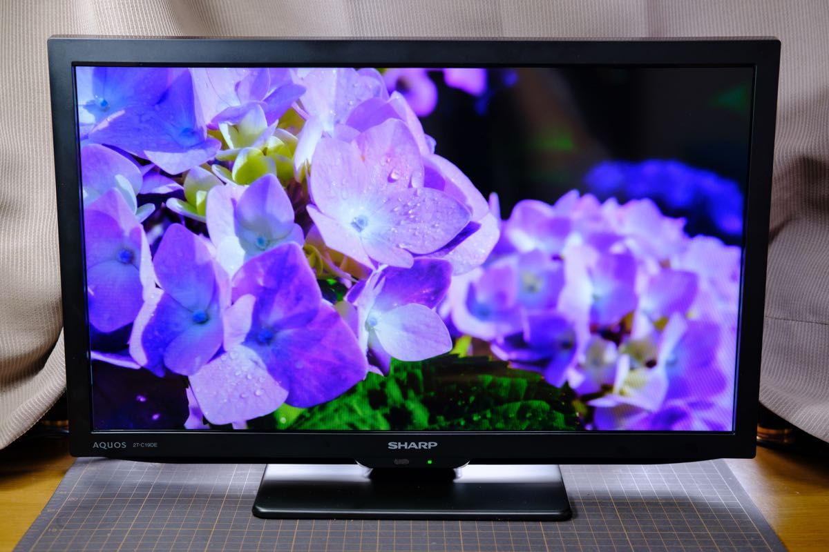 シャープ AQUOS テレビ ／2T-C19DE シャープ AQUOS 2T-C19DE-W [19
