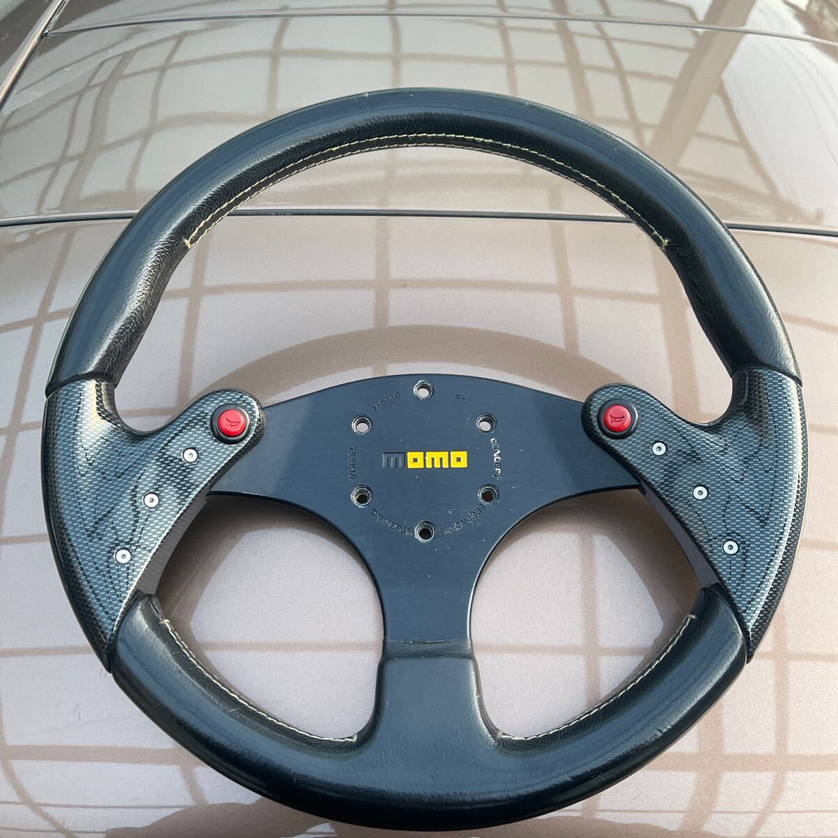 絶版稀少】momoステアリング F1 CONCEPT スパイダー【350mm】 絶版稀少