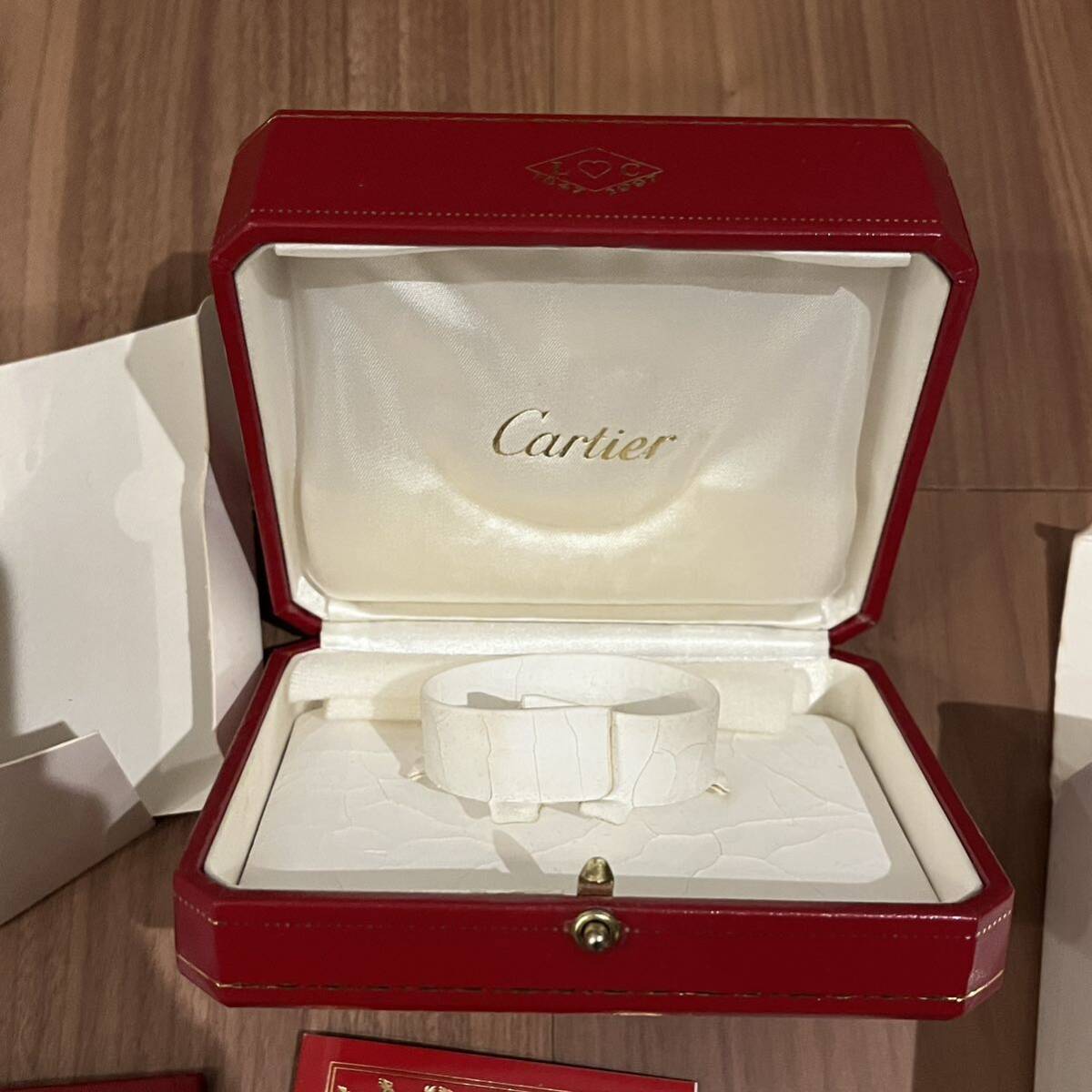 送料無料 Cartier カルティエ 空箱 BOX ボックス 付属品セット