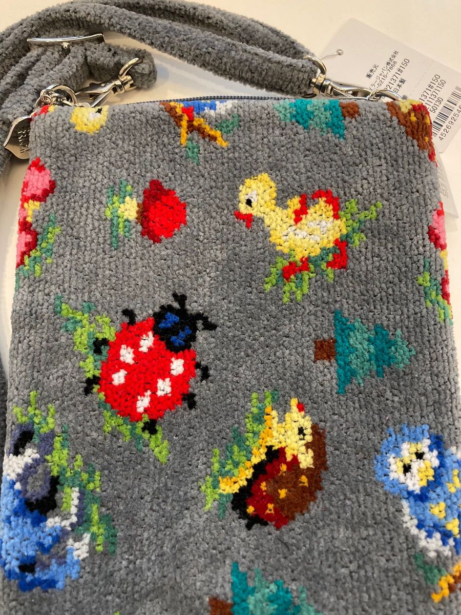 新品 FEILER フェイラー ハイジフレンズフォレスト グレー スマホ