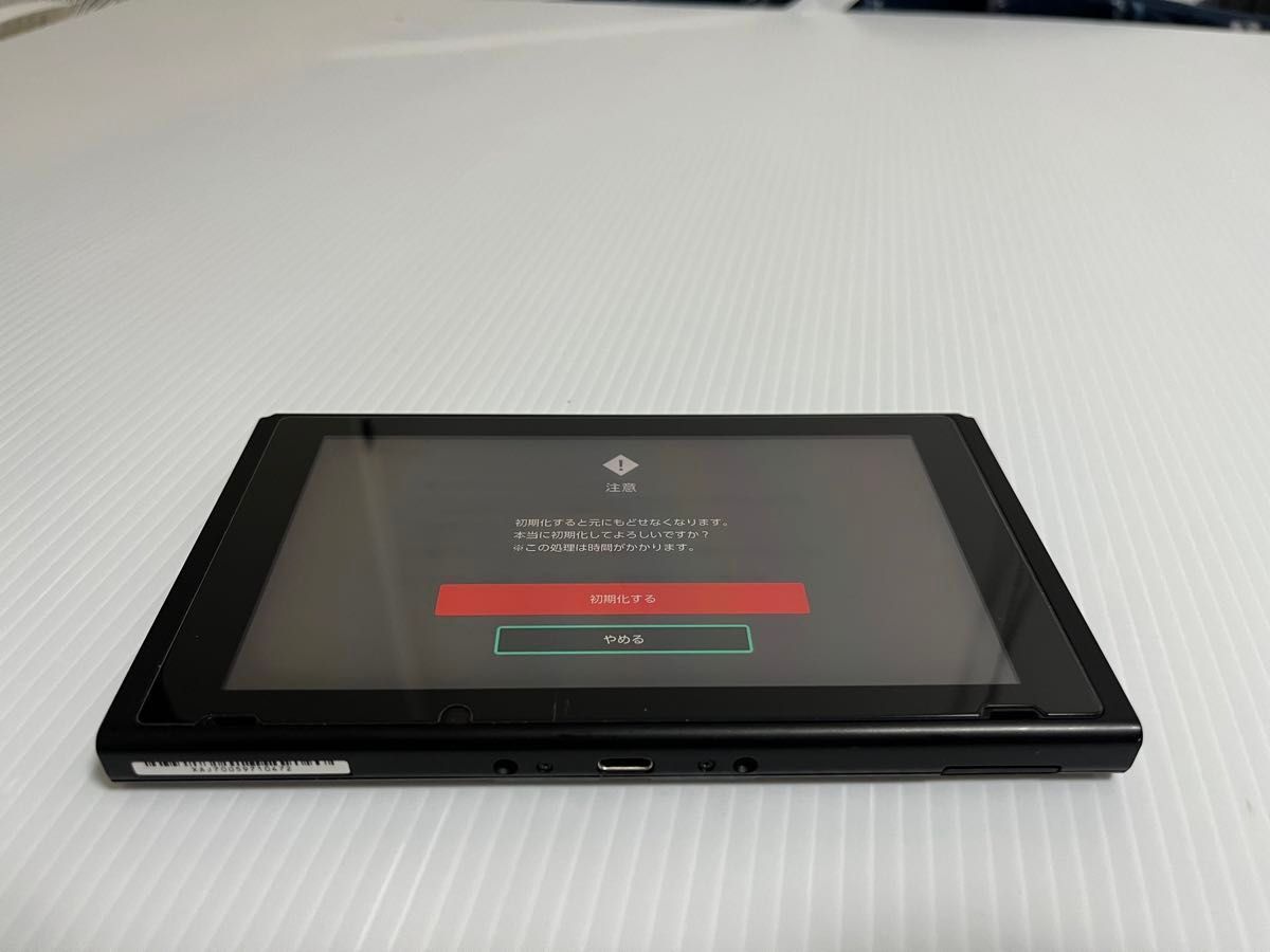 動作確認済み ガラスフィルム装着済み Nintendo Switch ニンテンドー
