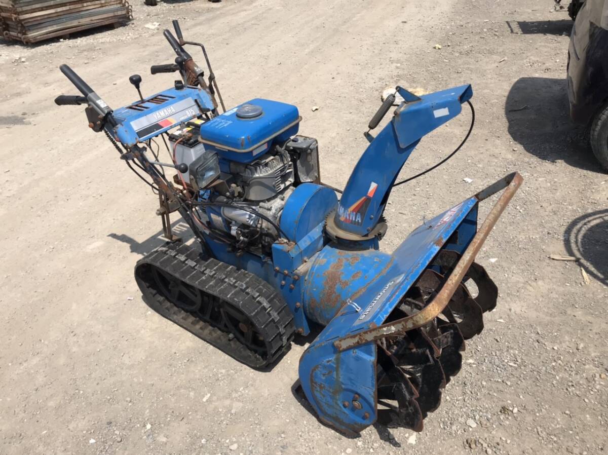 Yahoo!オークション - ヤマハ 青い 除雪機 875 北海道 北広島市 引き取
