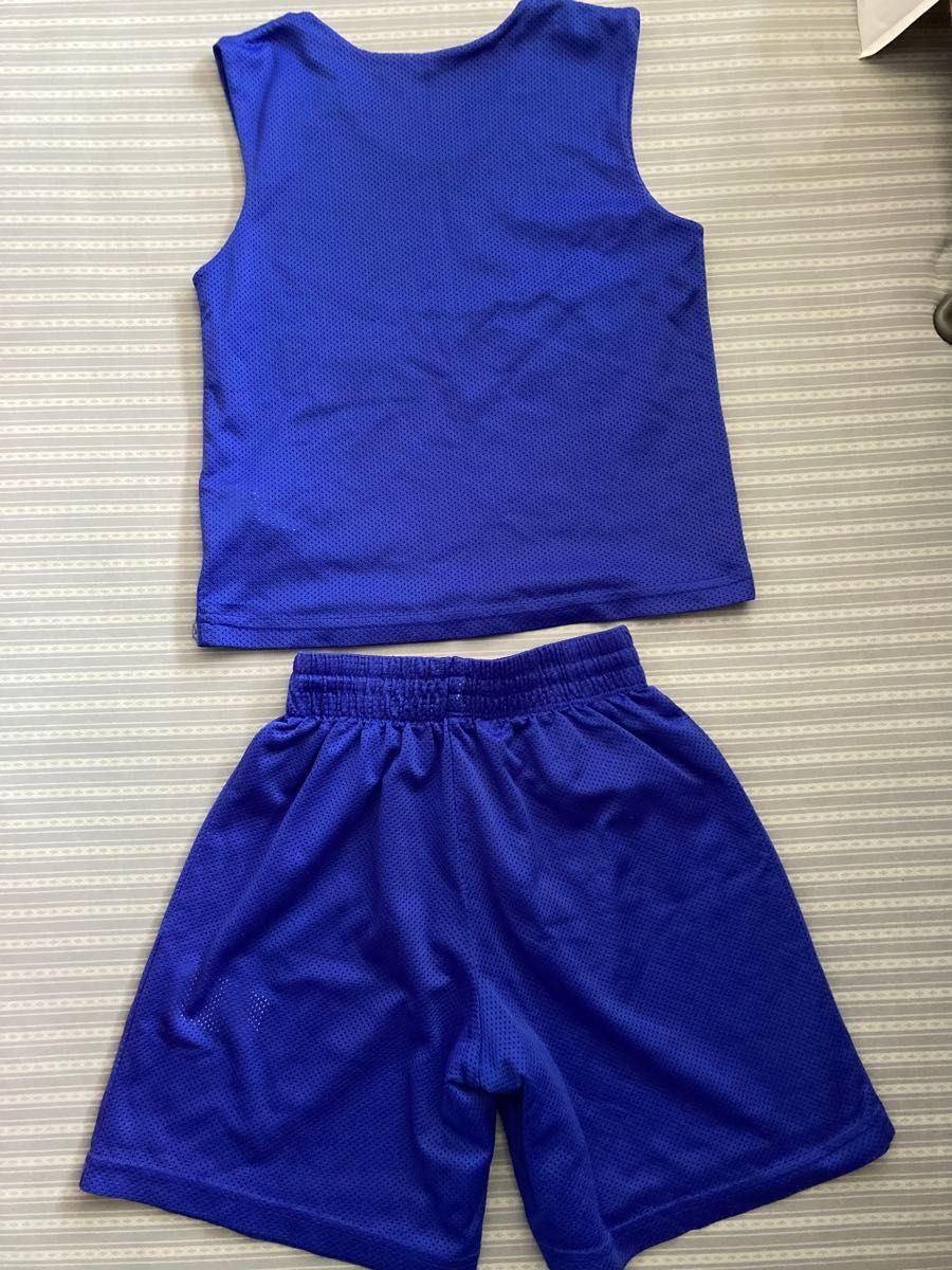 バスケットスクールハーツ ユニフォーム 上下セット130 中古｜Yahoo