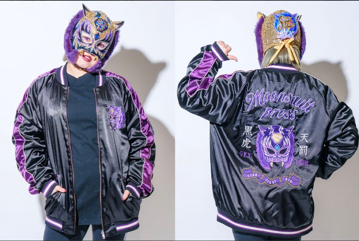 スターダム 女子プロレス 中野たむ 選手 リバーシブル スカジャン XXL