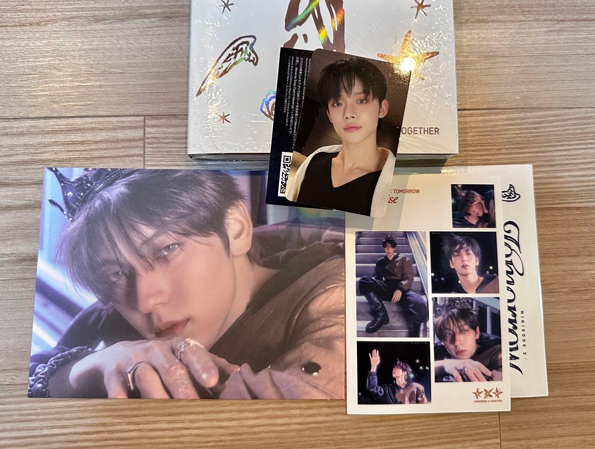 開封済】TXT minisode 3 tomorrow Promise ヨンジュントレカ スビン