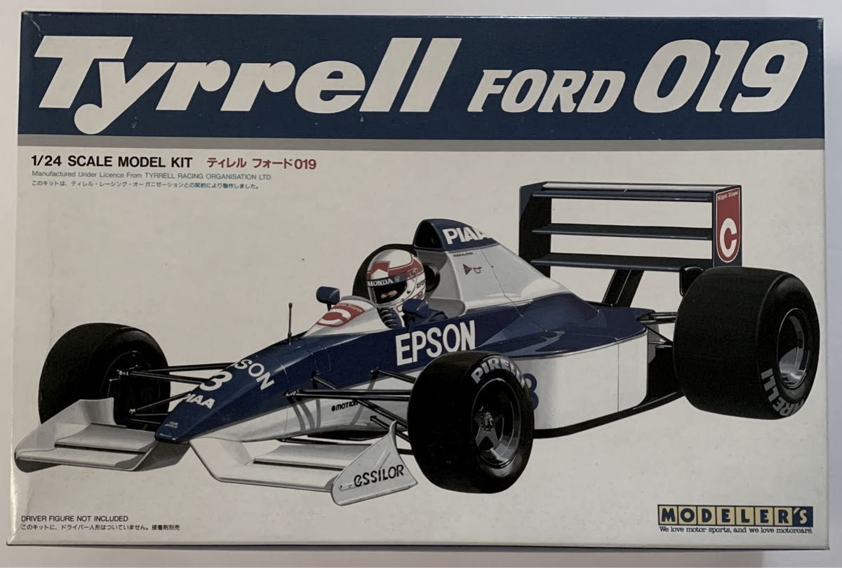 プラモデル 】1/24 ティレル 019 フォード 中嶋悟/ジャン・アレジ