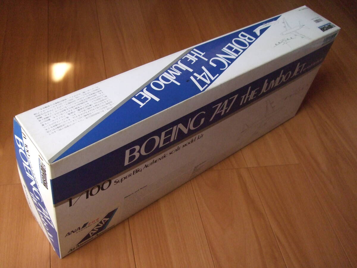 童友社 1/100 ボーイング 747 ジャンボジェット 全日空仕様 DOYUSHA