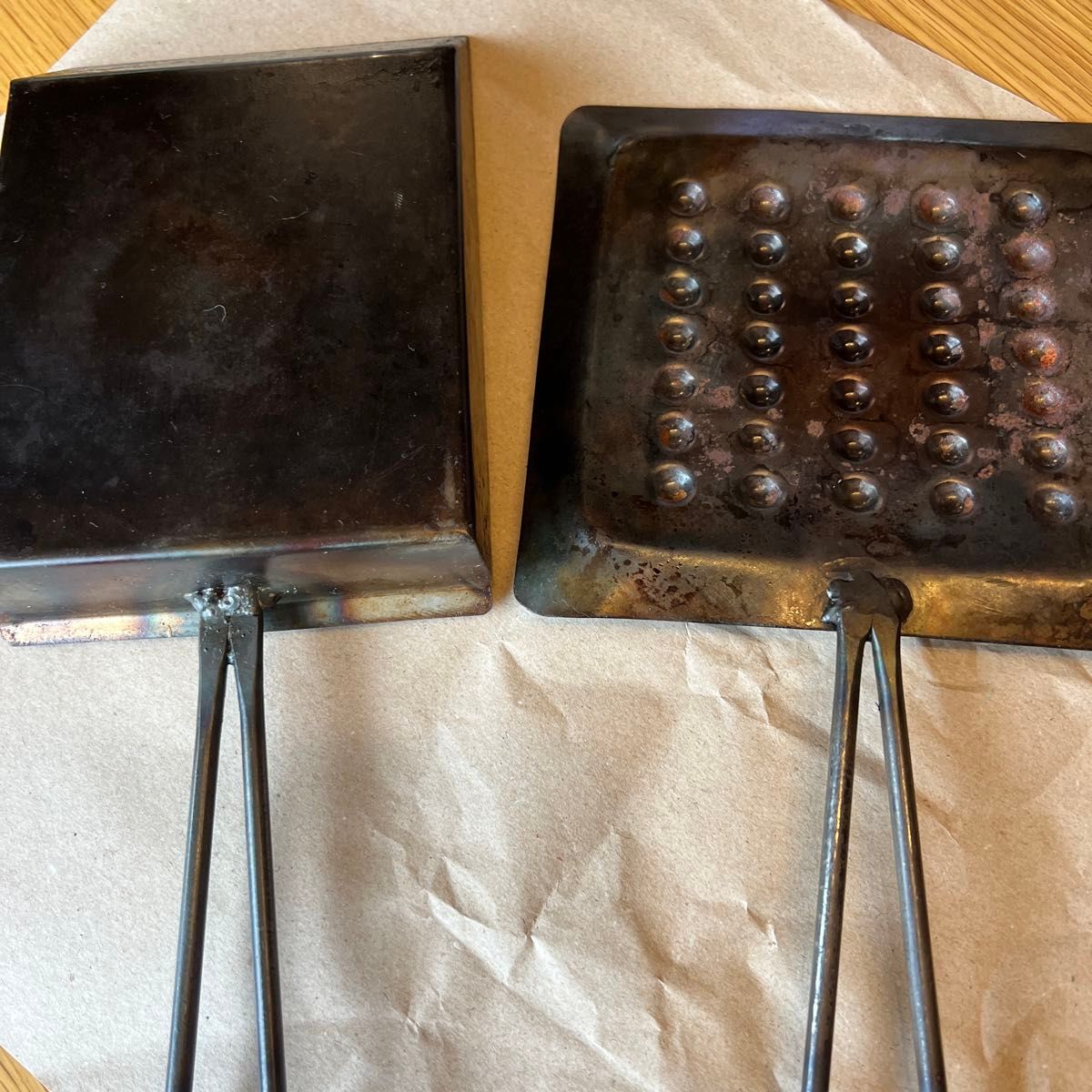 メタルアートファクトリー 金属造型工房MAF 鉄のトーストパン M