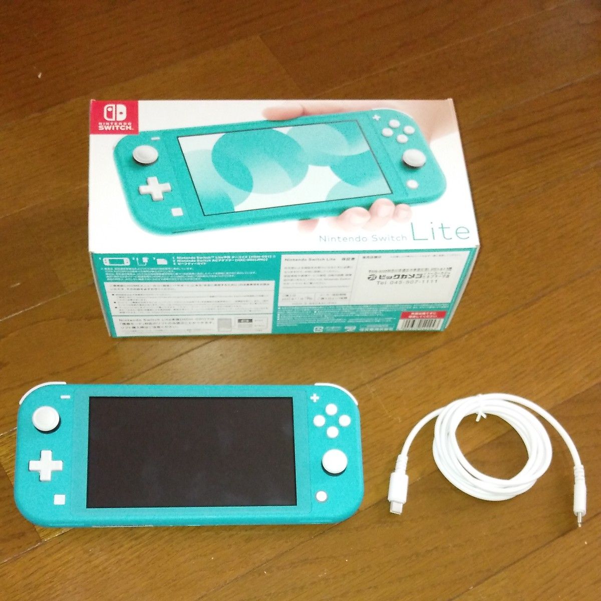 美品 Nintendo Switch Lite ターコイズ ニンテンドースイッチライト