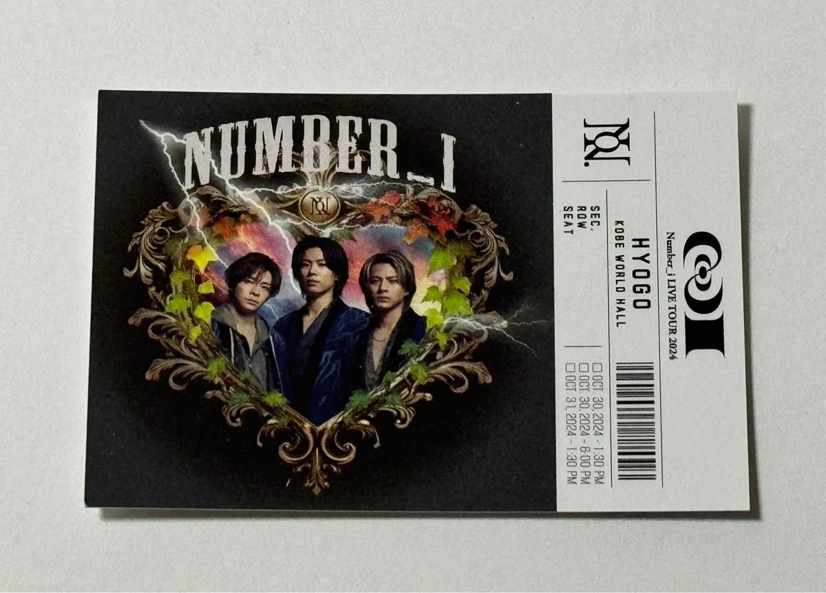 Number_i LIVE TOUR 2024 No.Ⅰ 初回限定盤 二枚組 Amazon.co.jp: 《2
