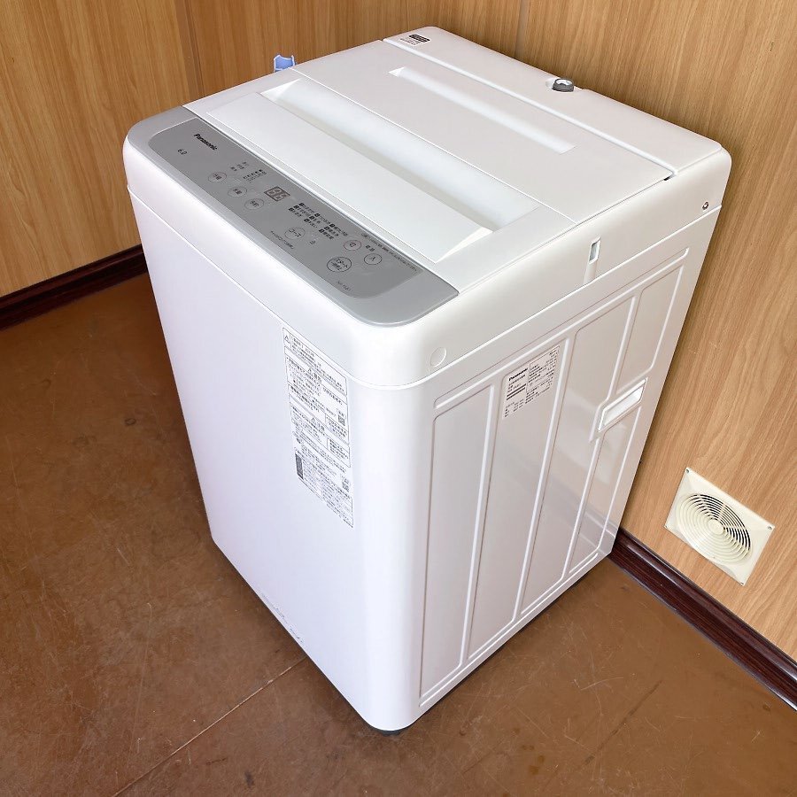 Yahoo!オークション - 2023年製 Panasonic 6kg 洗濯機 NA-F6B1 パナソ