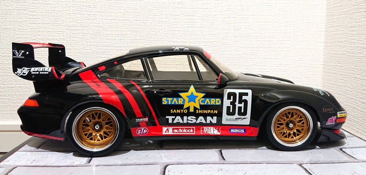 タミヤ 1/10 タイサン スターカード ポルシェ 911 GT2 TA03R-S