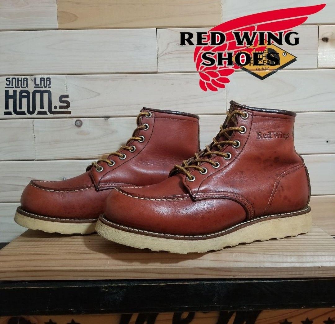 廃盤 美品 レッドウィング 8131 アイリッシュセッター 25 0 モックトゥ